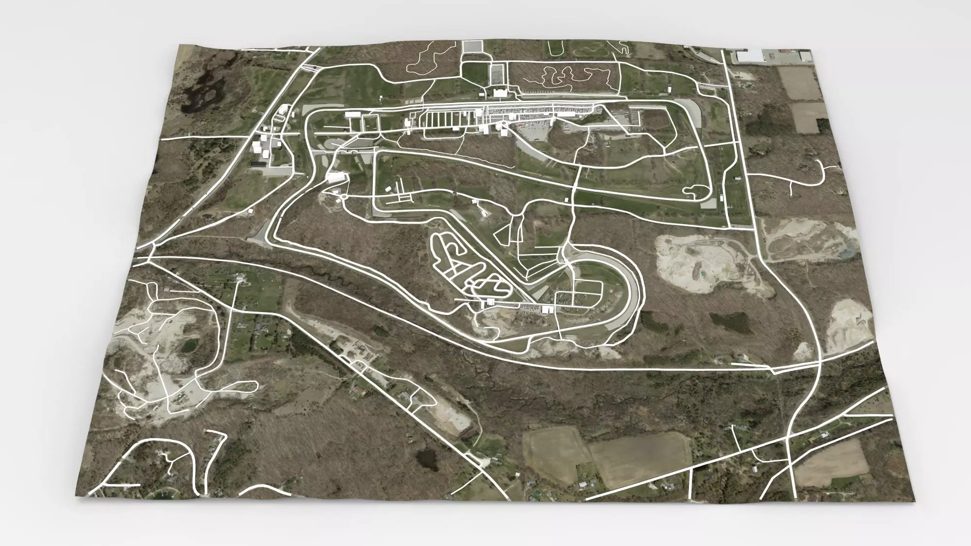 Road America 3D model_0