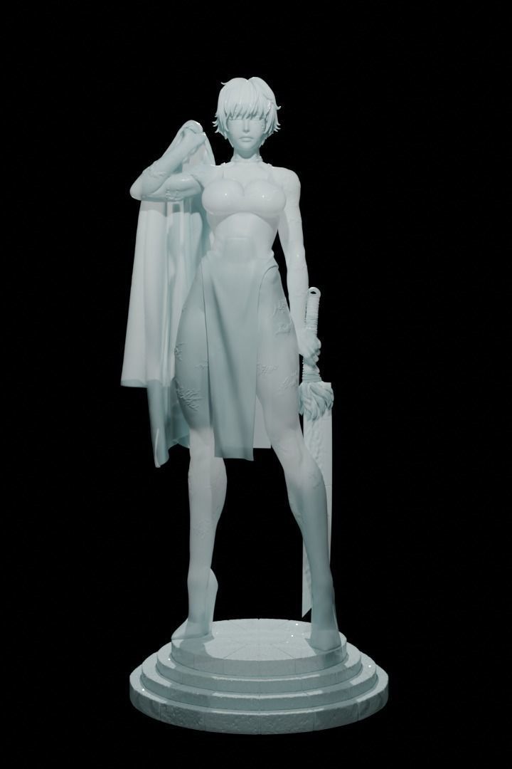 Maki Zenin Jujutsu Kaisen 3D print model_5