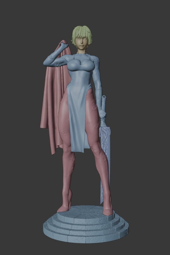 Maki Zenin Jujutsu Kaisen 3D print model_4
