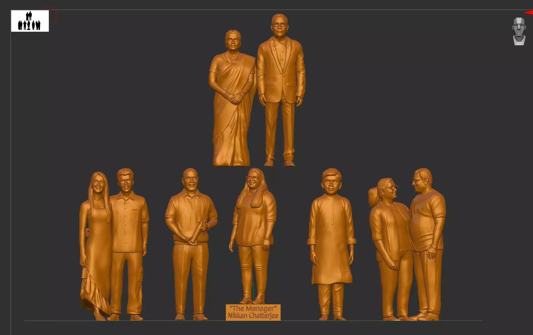 couple 3D print model