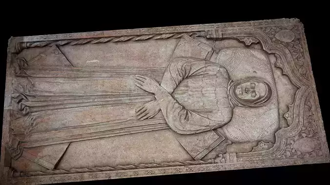 catacomb crypt sculpt grave photogrammetry  Low-poly 3D model