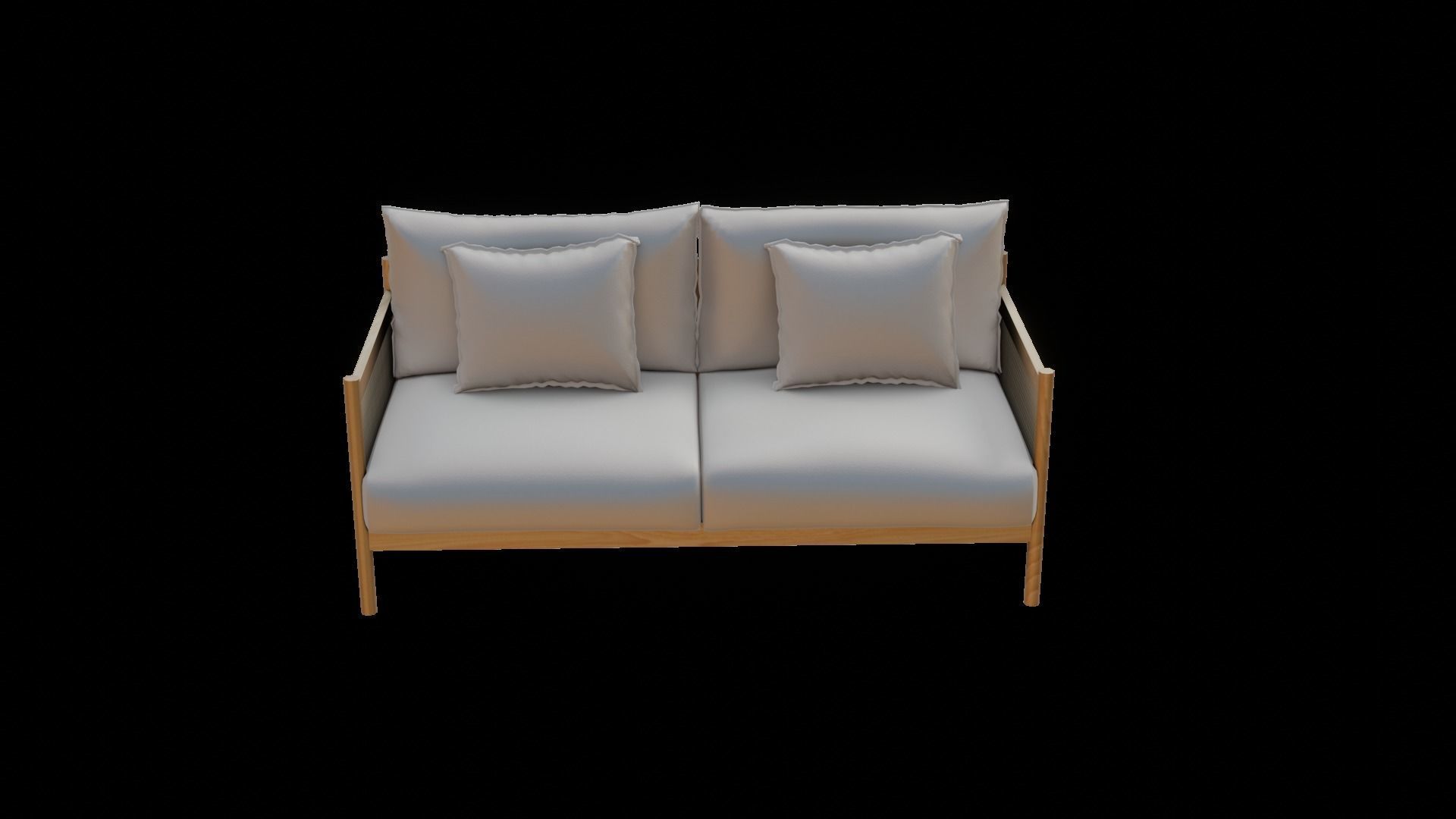 Classy Sofa 3d model 3D model_2