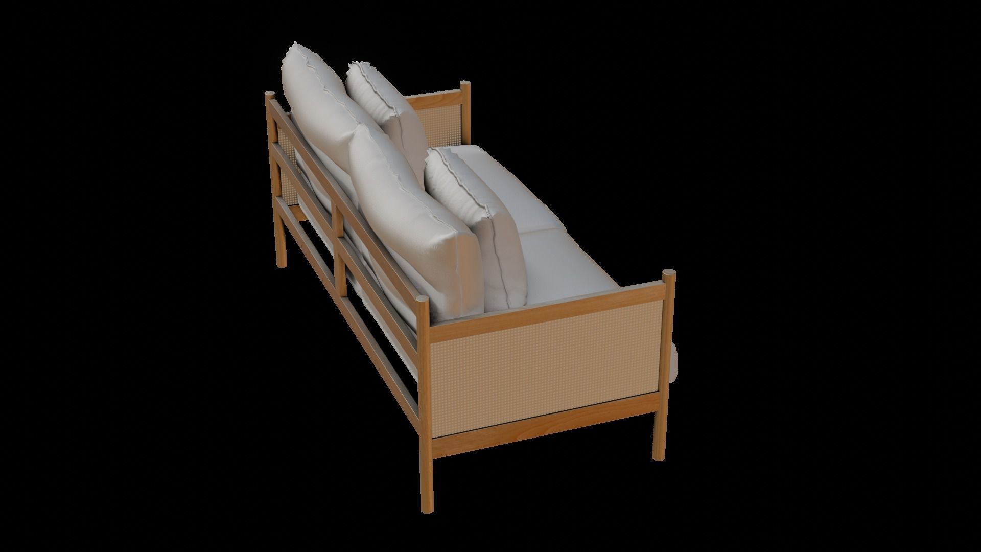 Classy Sofa 3d model 3D model_4