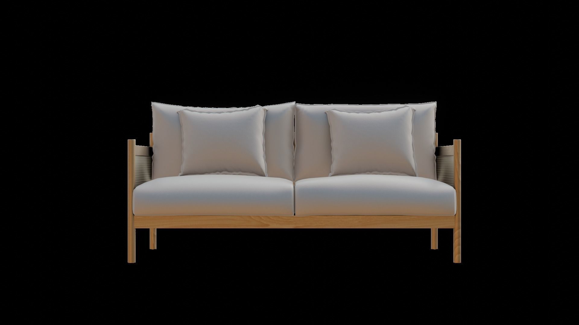 Classy Sofa 3d model 3D model_5