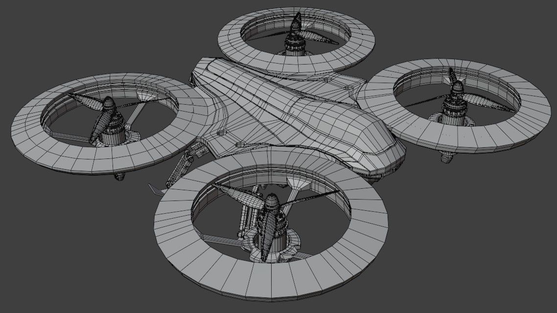 Drone 3D model_14