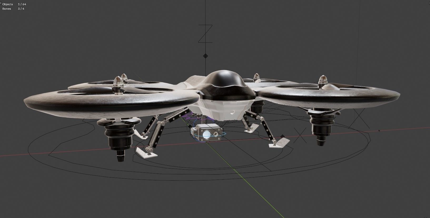 Drone 3D model_13
