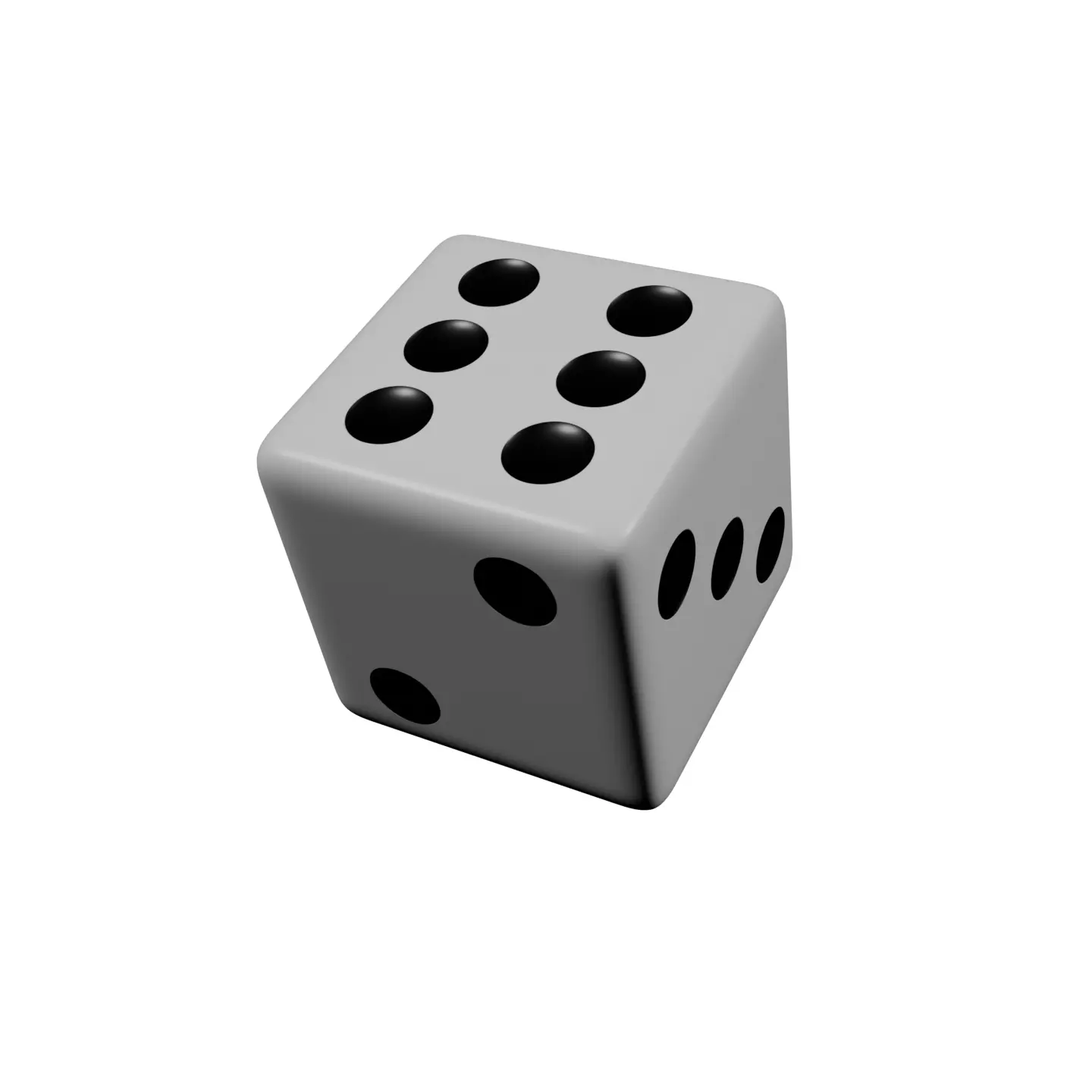 Dice Set Free low-poly 3D model