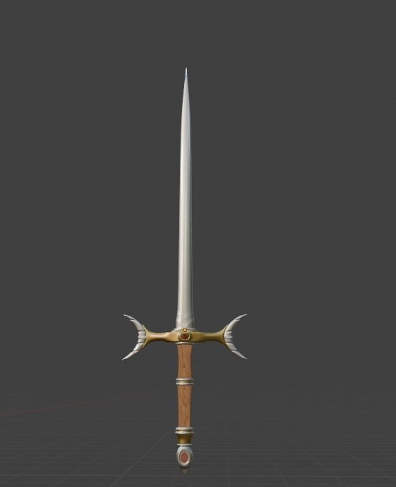 DRAGON CLAW SWORD 3D model_1