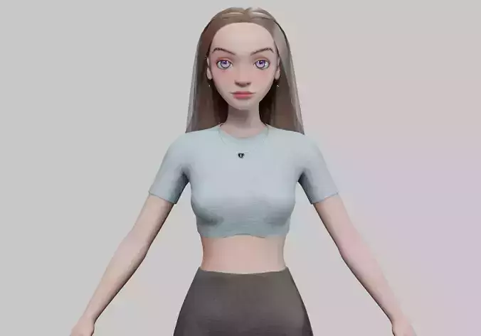 pretty young girl V29248 