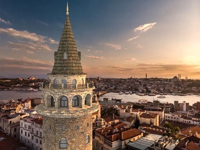 Galata Tower  3D model 4