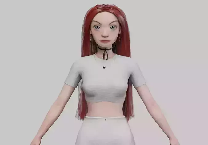 cute beautiful girl V30697 