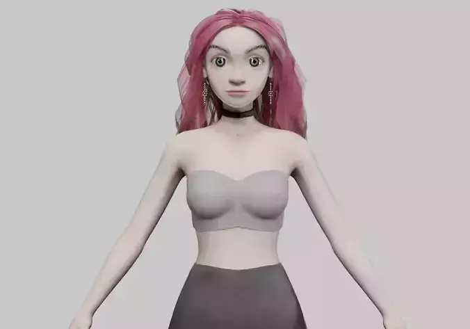 cool cute girl V31814 