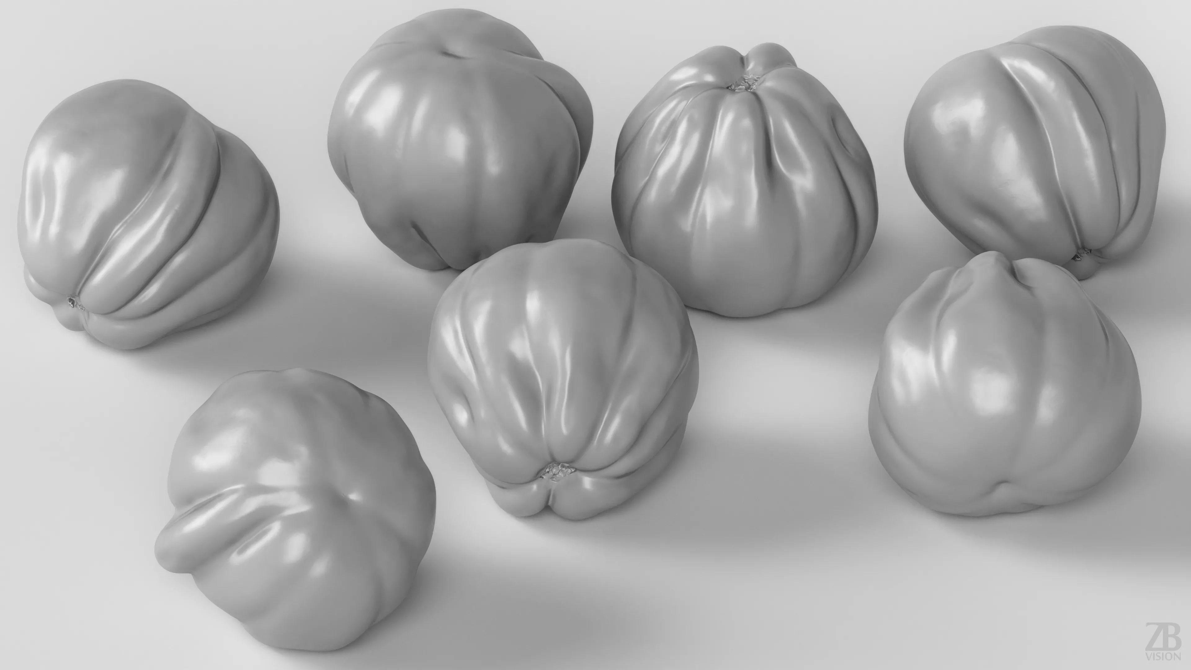 Tomato 3D model_3