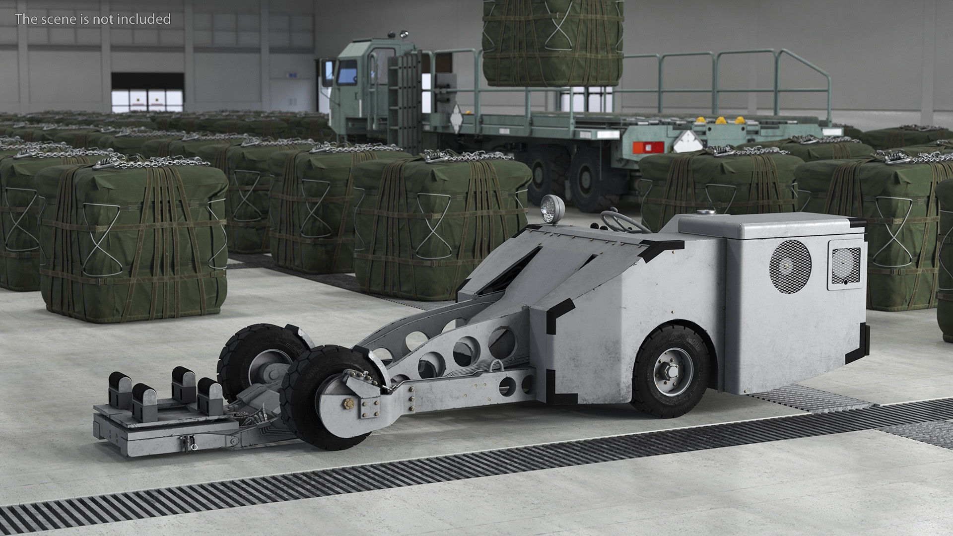 Ammunition Loading System Rigged 3D model