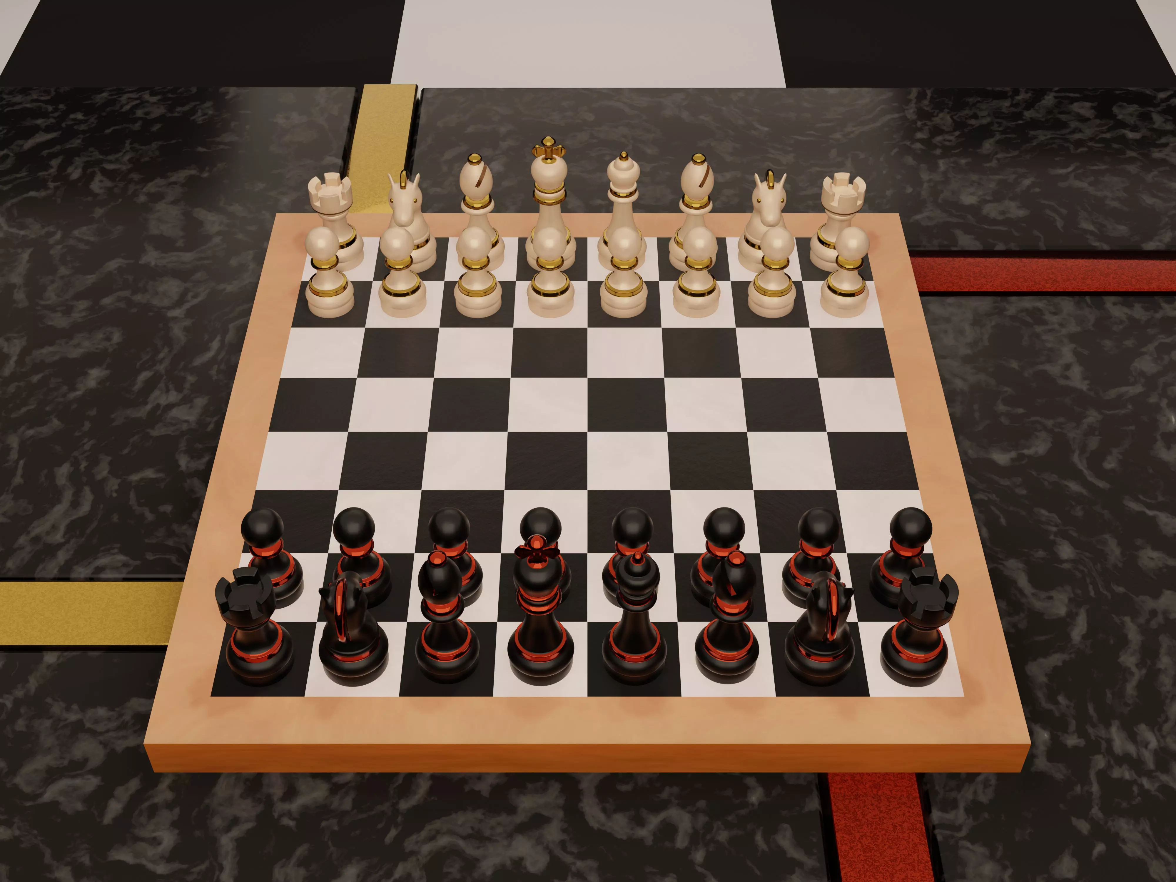 Ajedrez Free 3D model