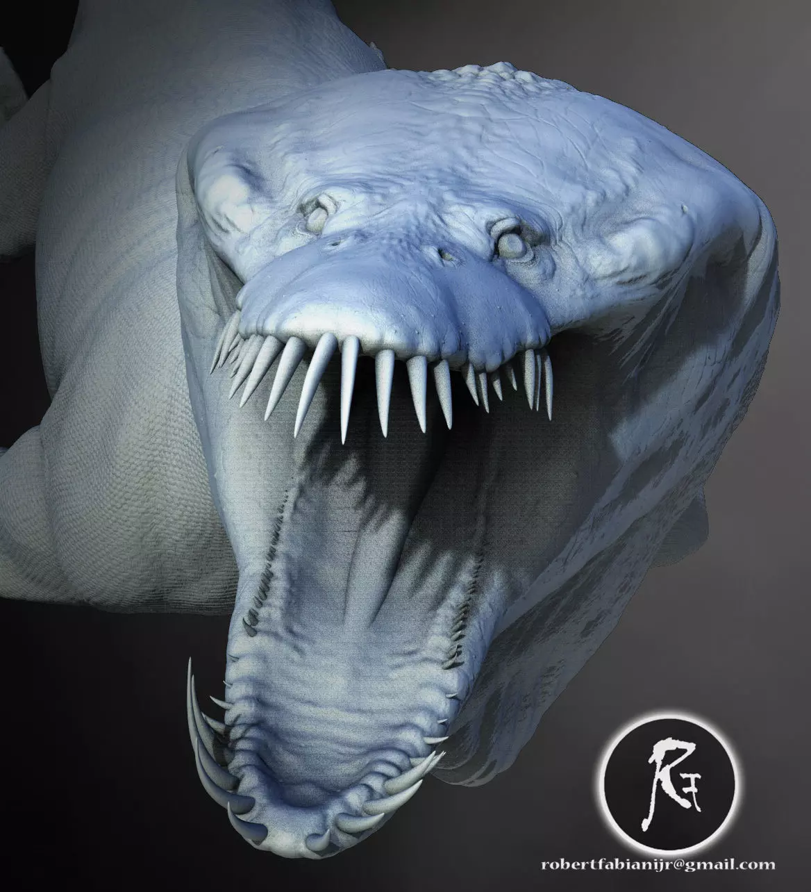 Nothosaurus 3D print model_0