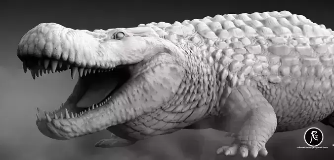 Purussaurus 3D print model