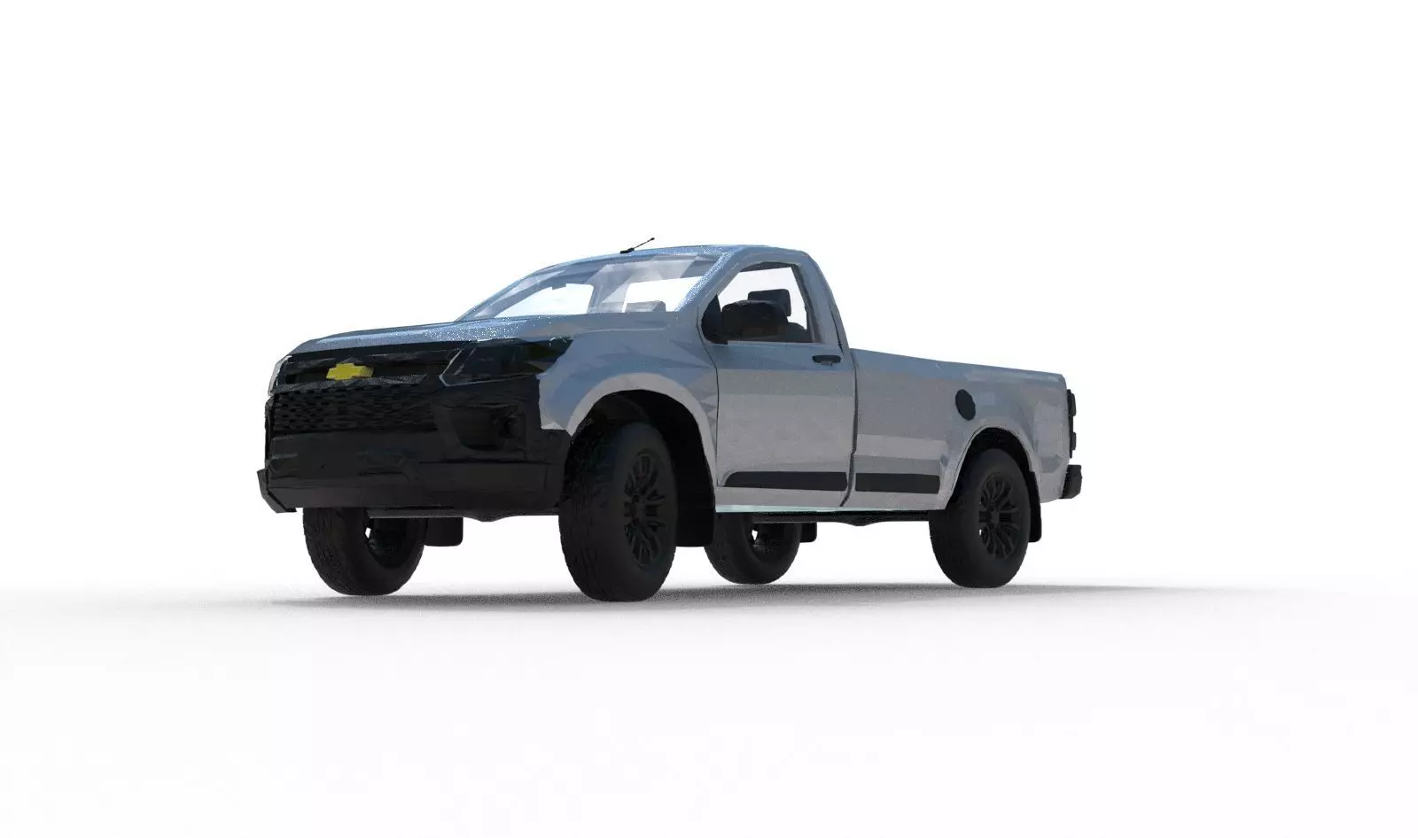 Chevrolet S10 - Realistic Pickup Truck 3D model