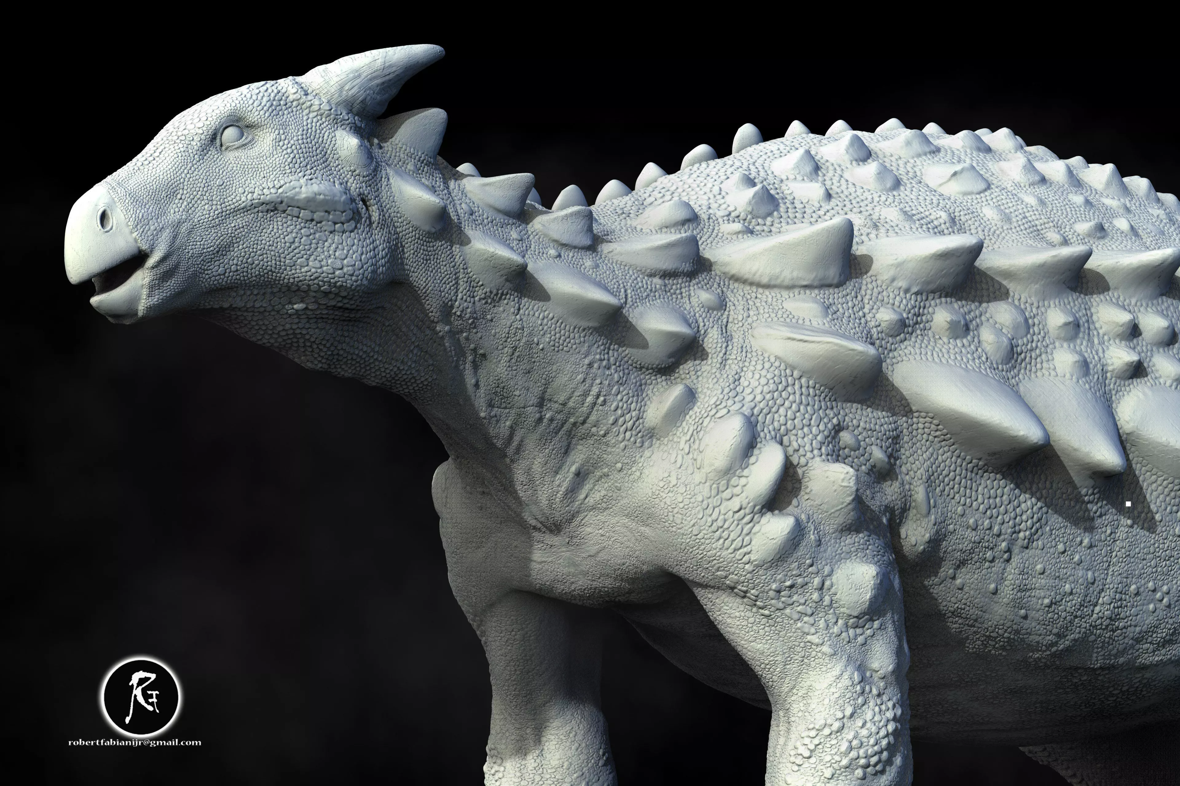 Scelidosaurus  3D print model_0