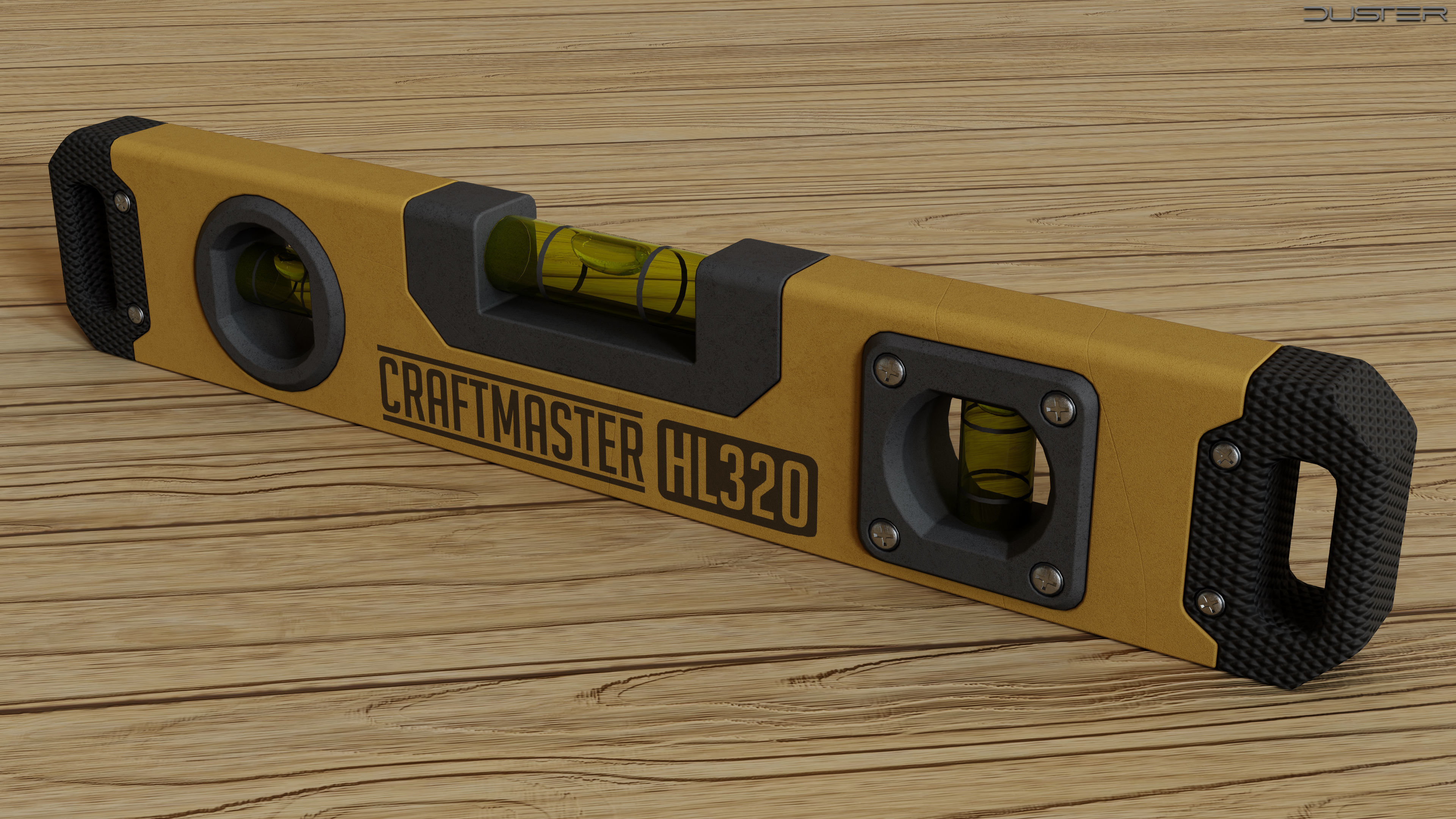 Woodworking Tools Set 3D model_1