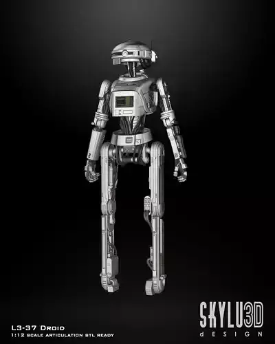 L3-37 One12 Scale Articulation 3d STL Files