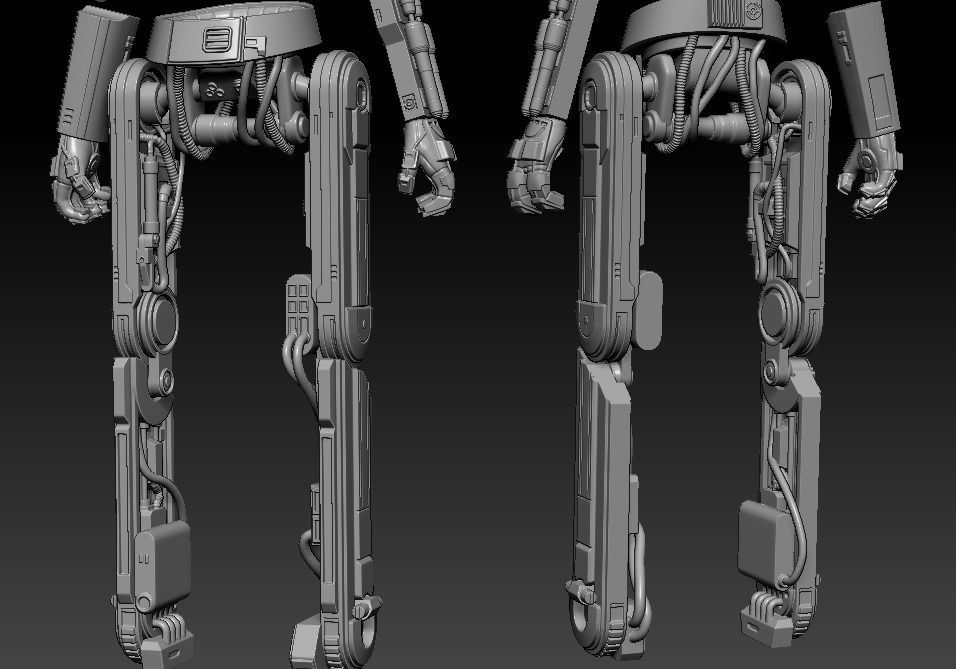 L3-37 One12 Scale Articulation 3d STL Files 3D print model_1