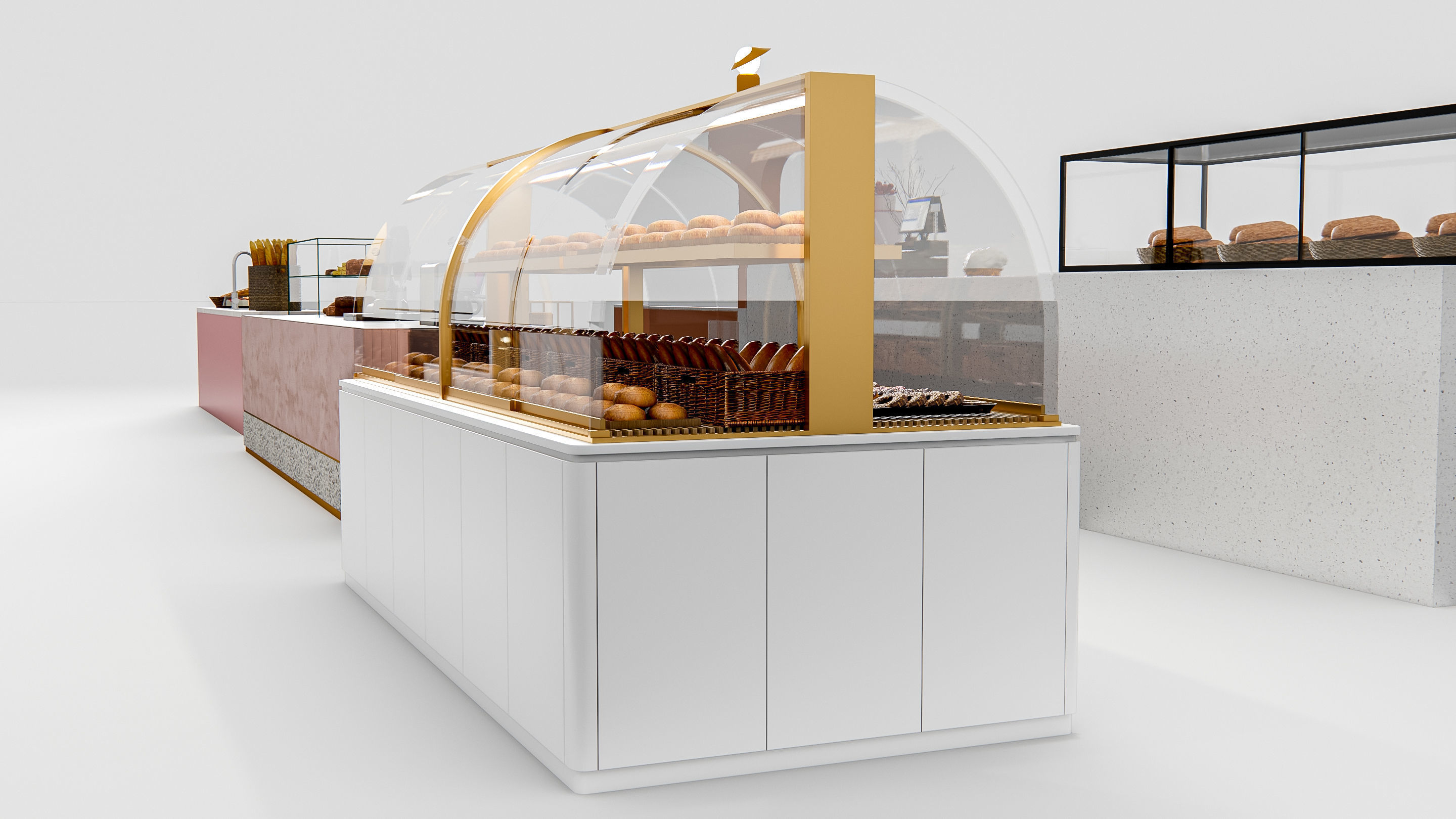 Bakery interior 6 3D model_5