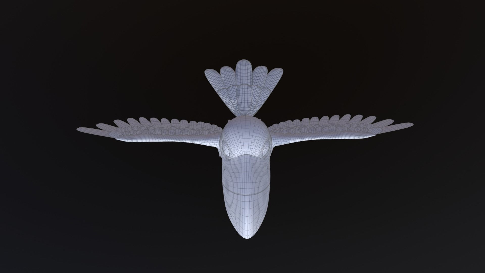 Asset - Cartoons - Animal -Toucan Rigged 3D model  3D model_18