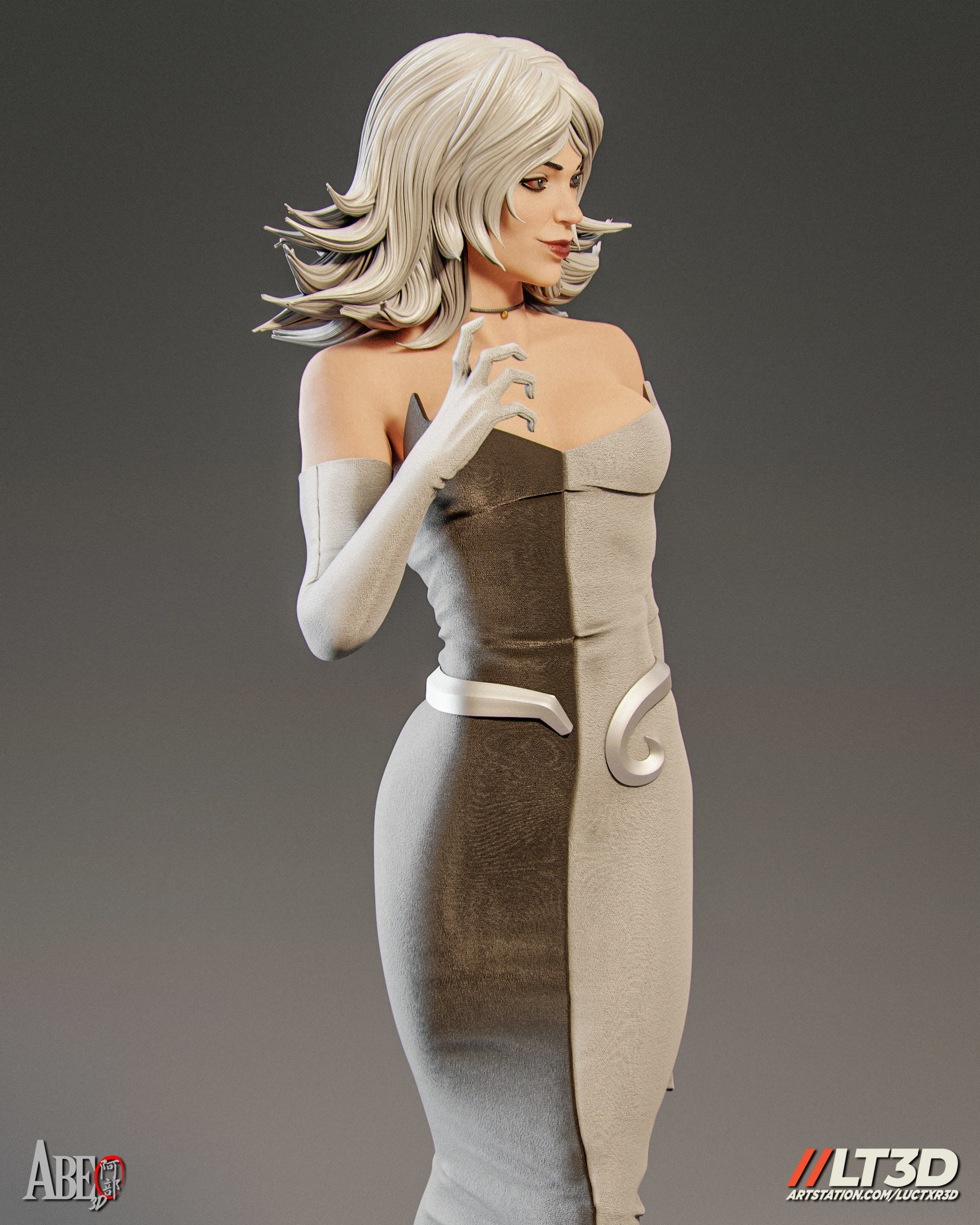 Black Cat Hellfire Gala 3D print model_6