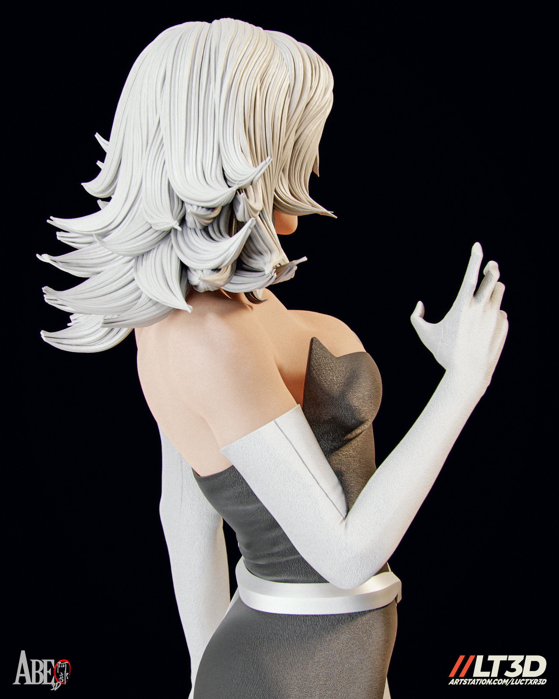 Black Cat Hellfire Gala 3D print model_10