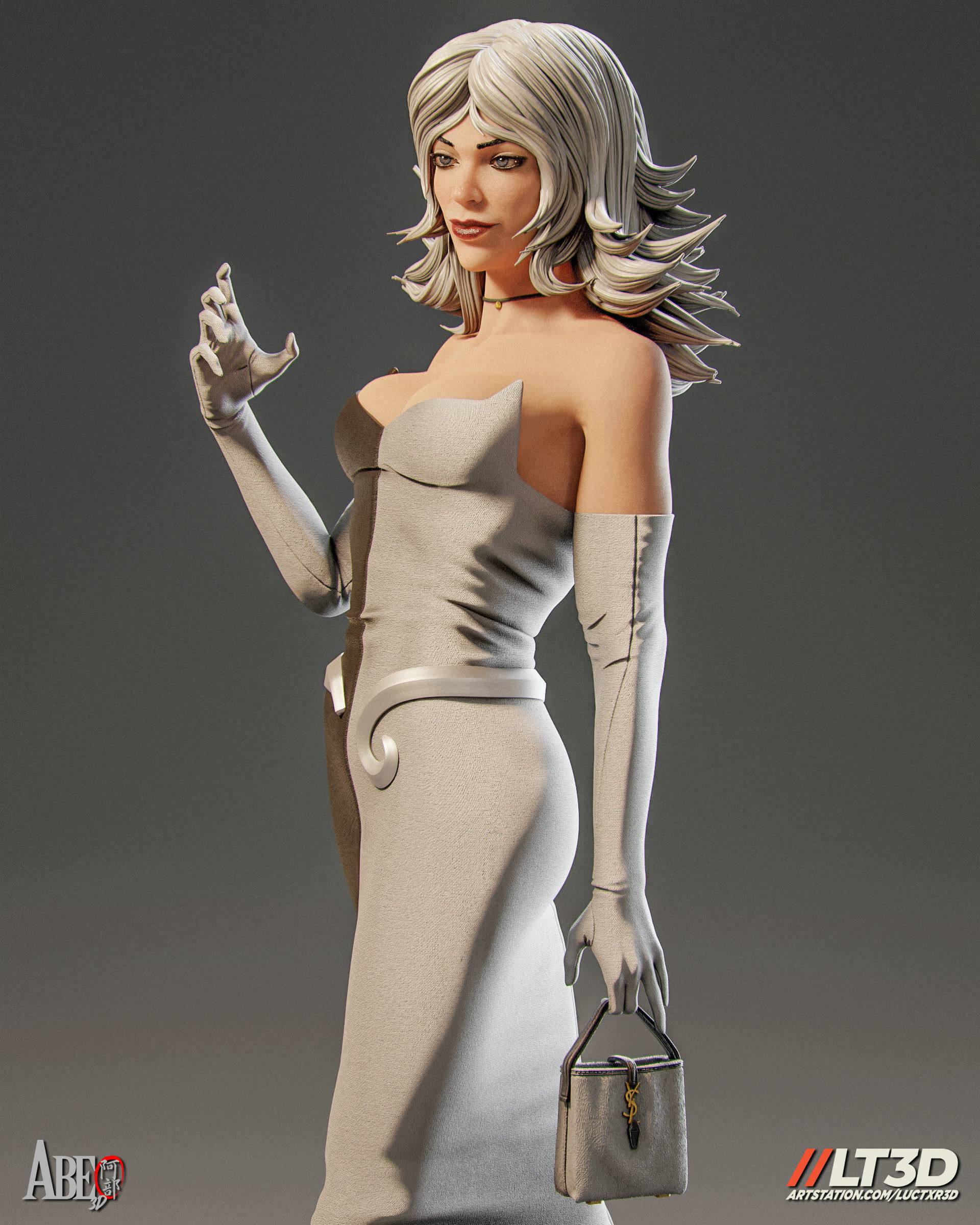 Black Cat Hellfire Gala 3D print model_5