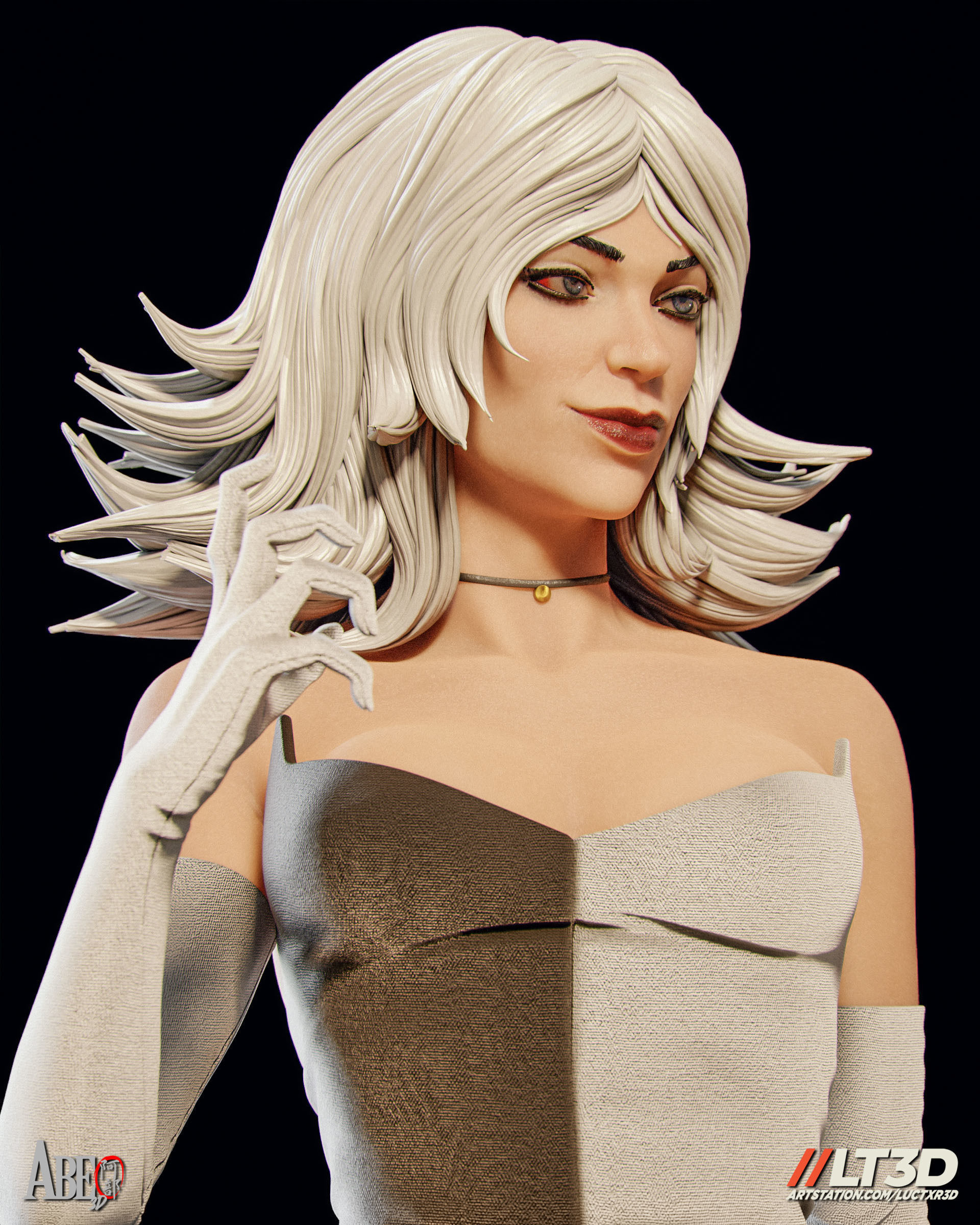 Black Cat Hellfire Gala 3D print model_13