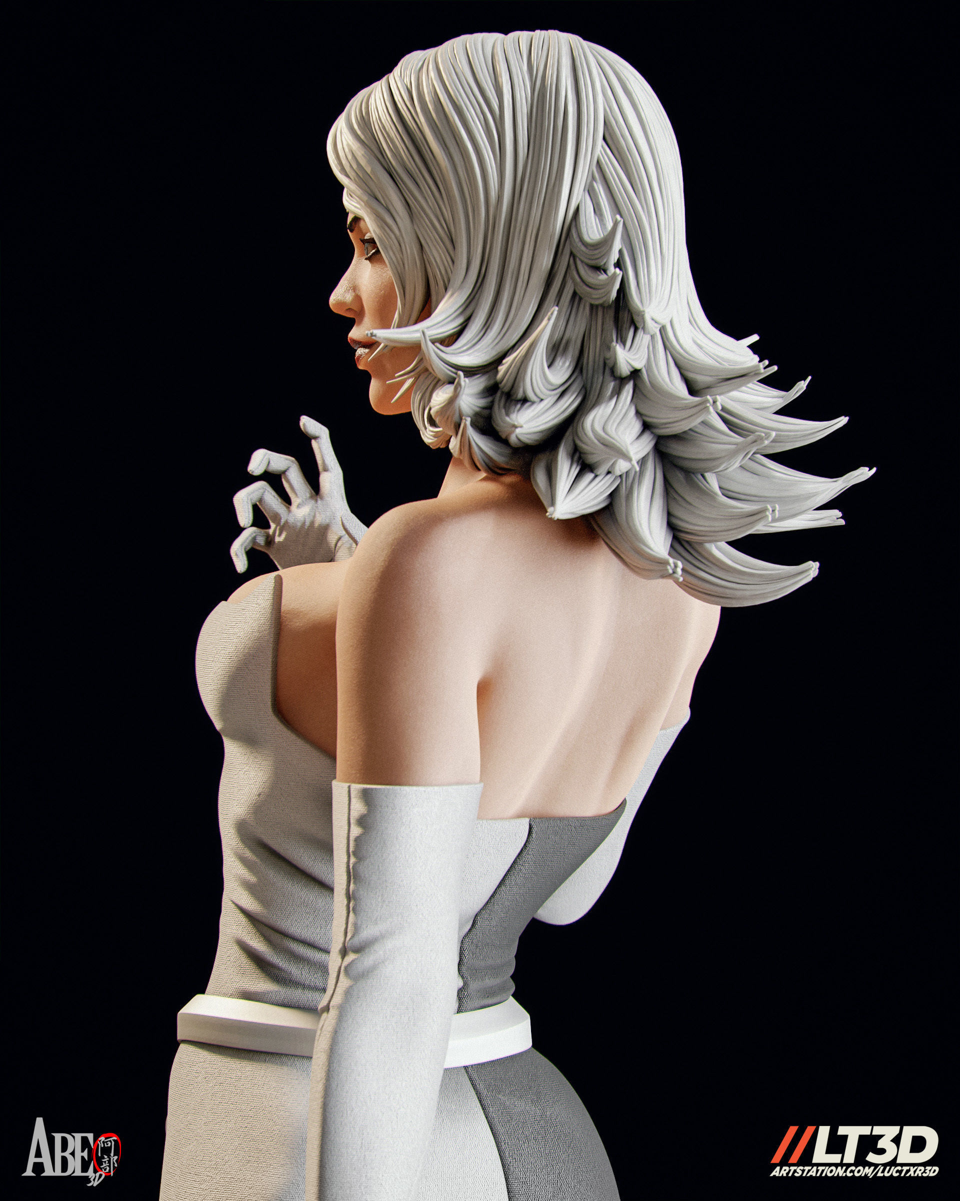 Black Cat Hellfire Gala 3D print model_9