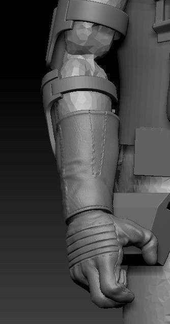 Scout Trooper One6 Scale Custom STL Files 3D print model_5