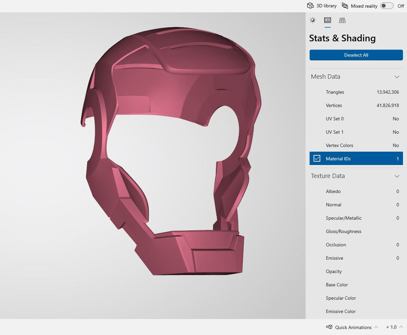 Iron Man War Machine Mark I Helmet 3D Model Ready to Print 3D print model_8