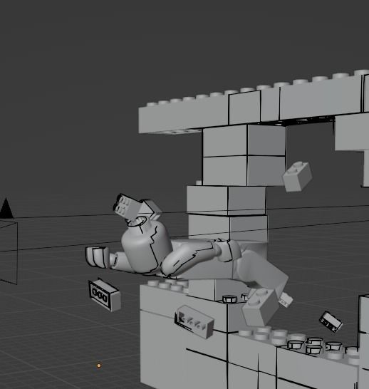 Lego Spiderman Mini Figure Model Spider Verse 3D model_2