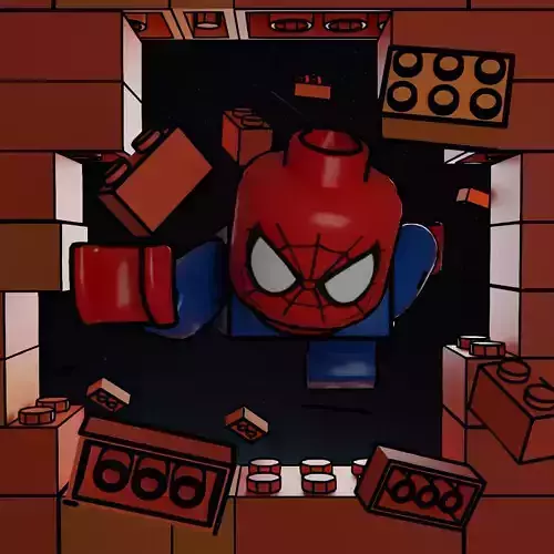 Lego Spiderman Mini Figure Model Spider Verse