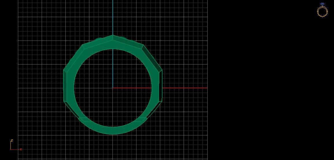 David Yurman ring 3D print model_2