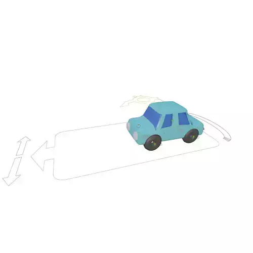 Car Lowpoly 01 Low-poly 3D model