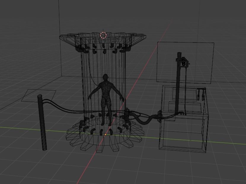 sci-fi lab Free 3D model_3