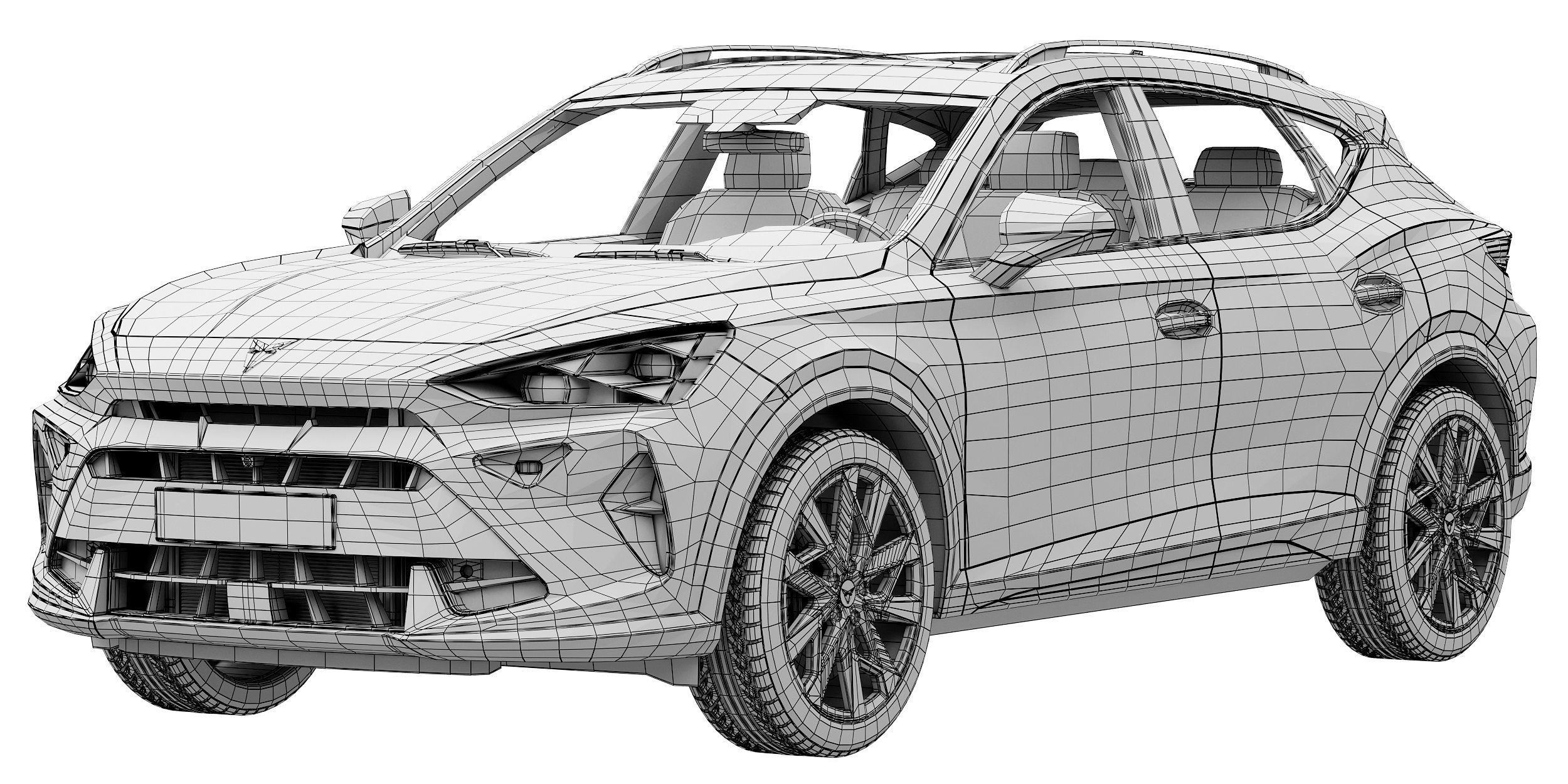 Cupra Formentor 2025 3D model_13