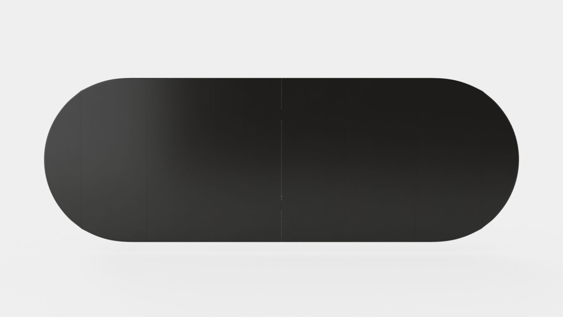 Osterville dining table black Low-poly 3D model_5