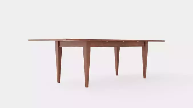 Eton dining table rich brown oak