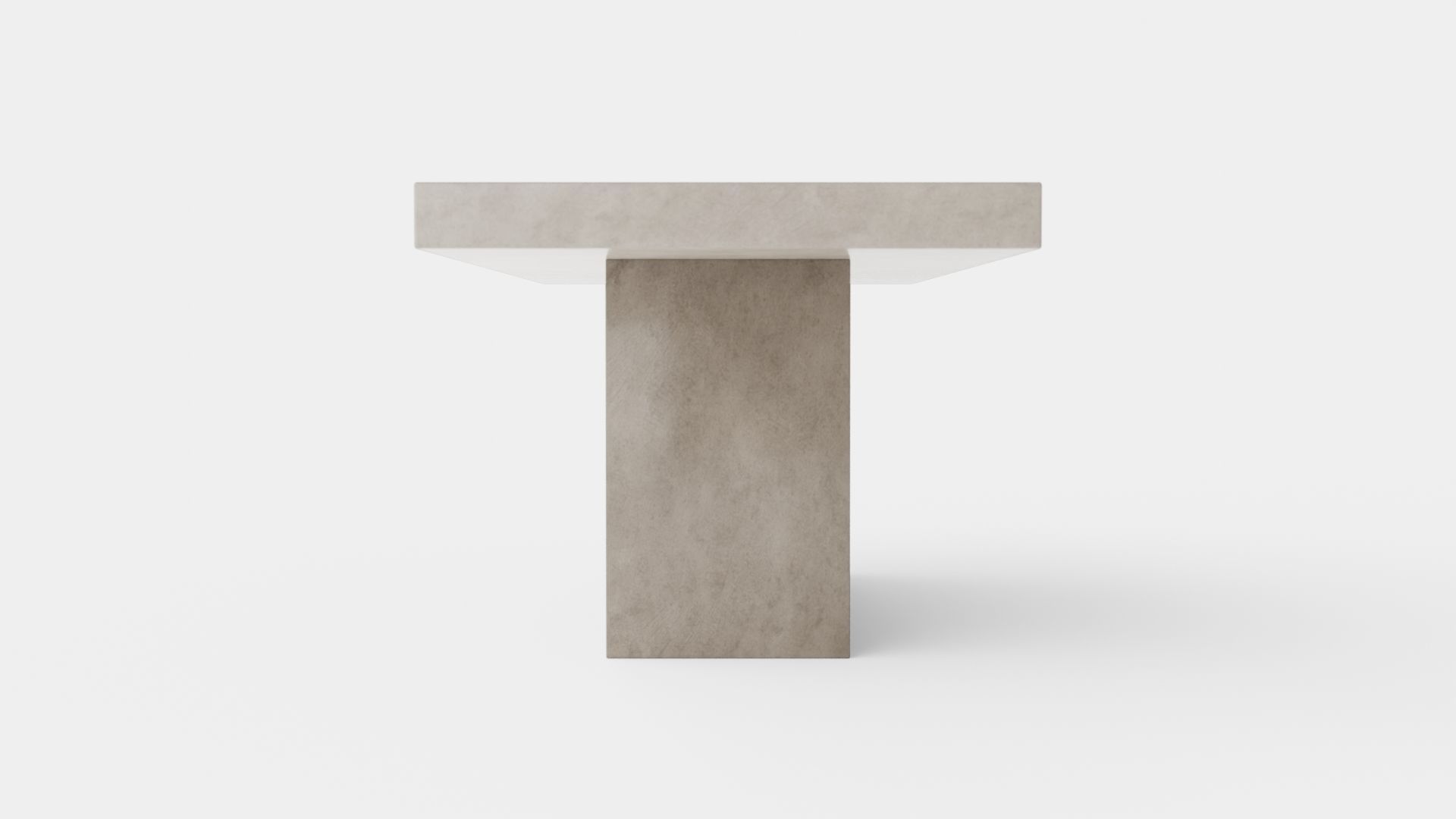 Campos dining table grey 200cm Low-poly 3D model_2