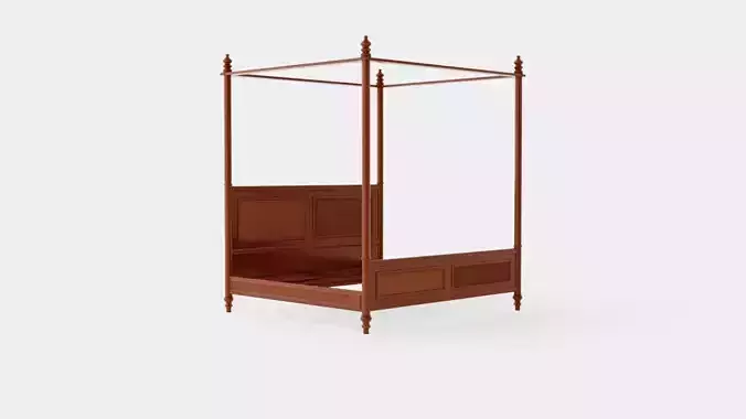 Pacific Polster canopy bed