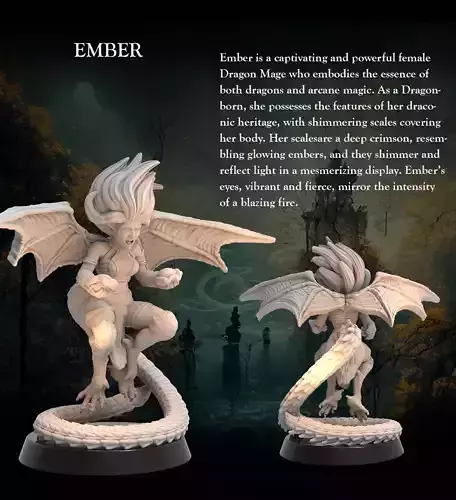 Ember 32mm 3D print model