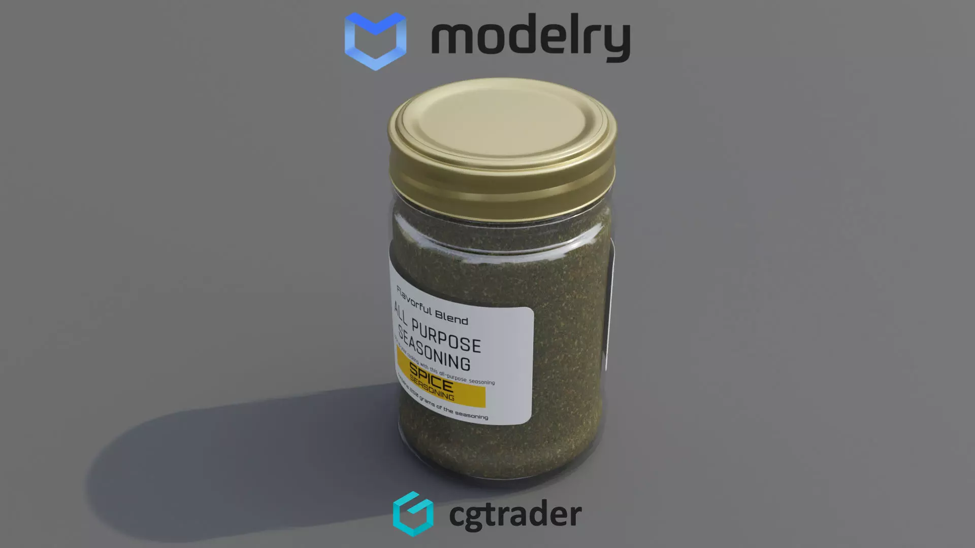 All-Purpose Seasoning 3D model_0