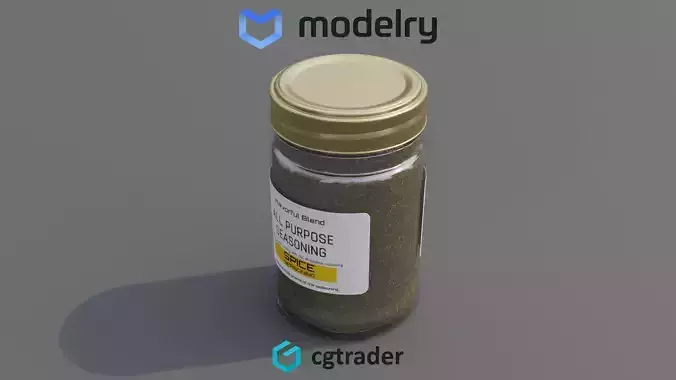 All-Purpose Seasoning 3D model