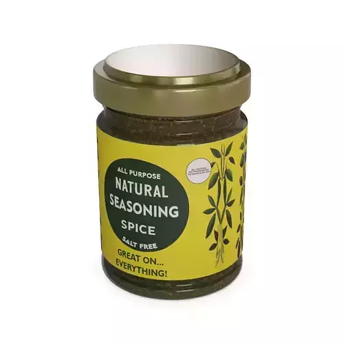 All-purpose seasoning All-Purpose Seasoning Low-poly 3D model