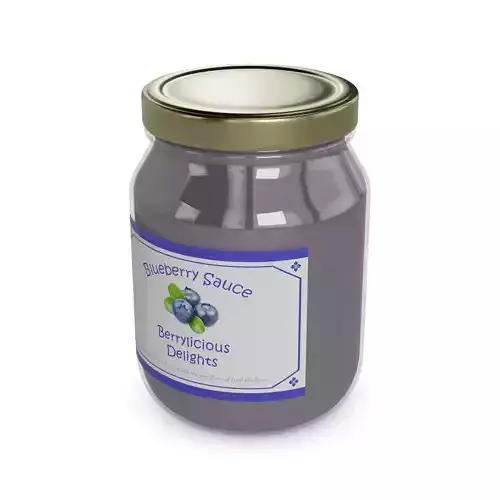 Dessert sauces Blueberry Sauce